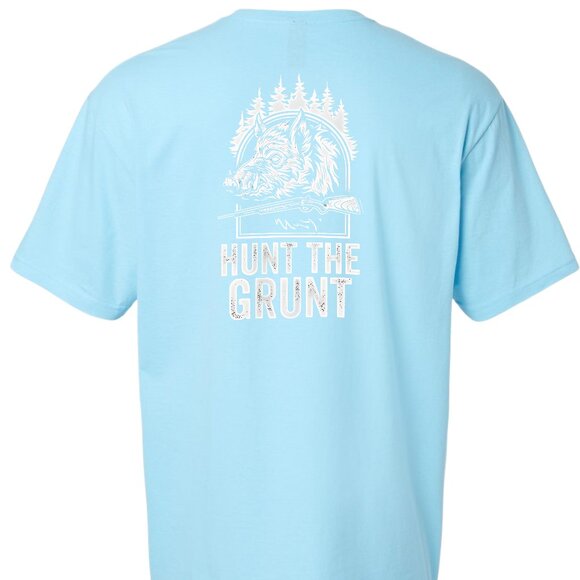 Hunt The Grunt Hog Hunting T Shirt - Picture 5 of 10